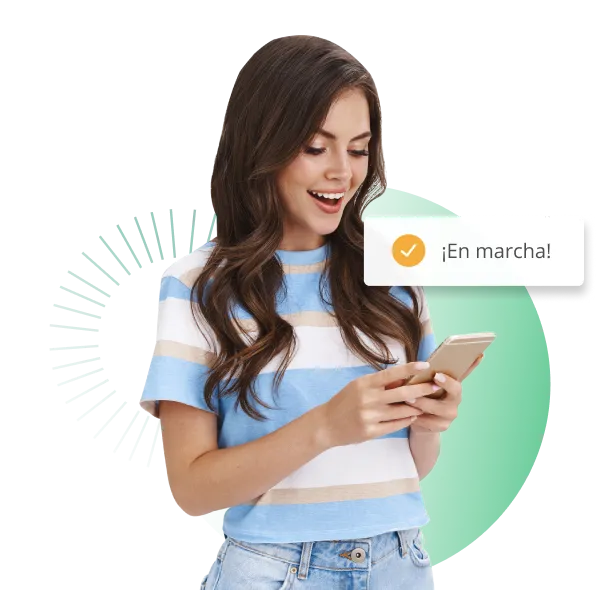 Chica Solicitando Préstamo de Vehículo LAFISE